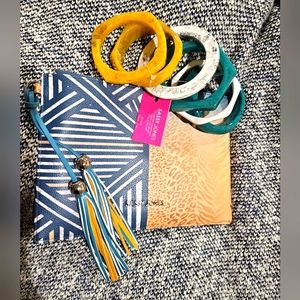 Sassy Jones Clutch Bag & Bangles